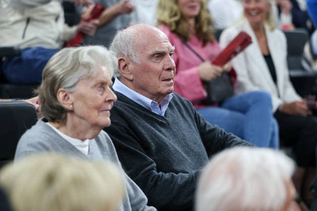 Uli Hoeness FC Bayern Muenchen, Honorary President , GER, FC Bayern Basketball vs Alba Berlin, Basketball, easycredit Basketball Bundesliga, Playoffs, Final, Game 1, Season 2025 2026, 12 06 2026, GER, FC Bayern Basketball vs Alba Berlin, Basketball, easycredit Basketball Bundesliga, Playoffs, Final, Game 1, Season 2025 2026, 12 06 2026 Muenchen Copyright: xEibner-Pressefoto JennixMaulx EP_JML