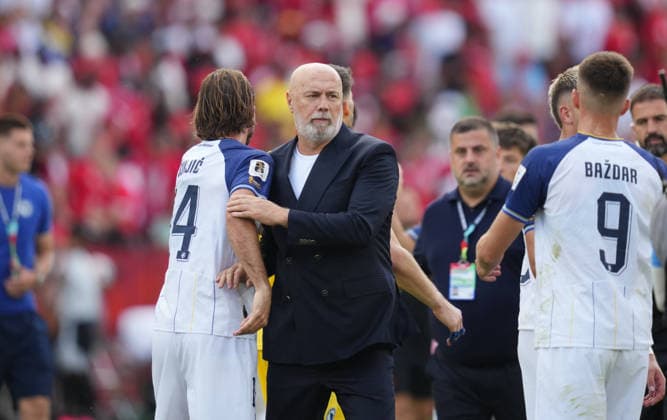 Sergej Barbarez Bosnia And Herzegovina looks on during Canada and Bosnia and Herzegovina, Group B FIFA World Cup 2026, Toronto Stadium, Toronto, Canada on June 12, 2026 Thor Wegner DeFodi Images Photo by DeFodi Images