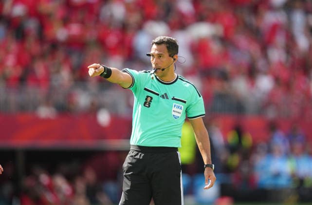 Facundo Tello gestures during Canada and Bosnia and Herzegovina, Group B FIFA World Cup 2026, Toronto Stadium, Toronto, Canada on June 12, 2026 Thor Wegner DeFodi Images Photo by DeFodi Images