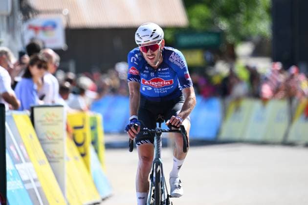 Tour Auvergne - Rhone-Alpes 2026 Stage 6 CREST-VOLAND, FRANCE - JUNE 12 : Gogl Michael (AUT) of Alpecin - Premier Tech during stage 6 of the 78th edition of Tour Auvergne - Rhone-Alpes an UCI World Tour 2.UWT cycling road race stage for Men Elite of 182.3 km with start in Saint-Vulbas and finish in Crest-Voland on June 12, 2026 in Crest-Voland, France, 12 06 2026 ( Motordriver Guy De Vuyst - Crest-Voland France  Copyright: xVincentxKalutx