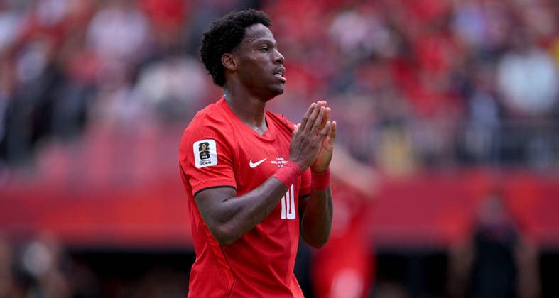 Soccer FIFA World Cup 2026 Preliminary Round Group B Canada Bosnia and Herzegovina 12 06 2026 Jonathan David Canada