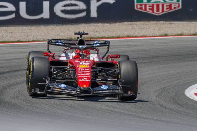 Formula One GP Barcelona Spain Friday, June 12, 2026 Charles Leclerc 16, Scuderia Ferrari HP Formula One GP Barcelona Spain Friday, June 12, 2026 Copyright: xBEAUTIFULxSPORTS Erlhofx