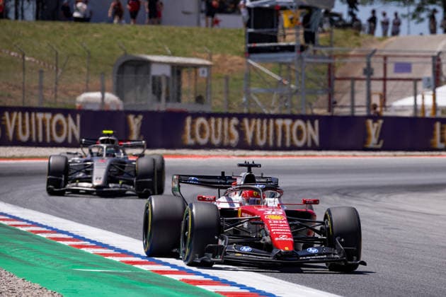 Formula One GP Barcelona Spain Friday, June 12, 2026 Charles Leclerc 16, Scuderia Ferrari HP Formula One GP Barcelona Spain Friday, June 12, 2026 Copyright: xBEAUTIFULxSPORTS Erlhofx