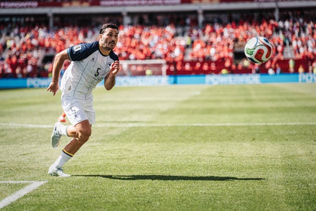 Soccer Men FIFA World Cup 2026 Group B Canada vs Bosnia and Herzegovina 12 06 2026 Sead Kolasinac 5, Bosnia and Herzegovina Toronto Toronto Stadium Ontario Canada