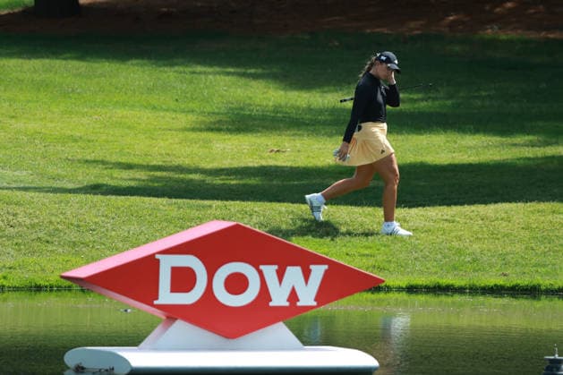 Dow Championship MIDLAND, MICHIGAN - JUNE 12: Linnea Strom of Sweden walks on the fifth hole during the second round of the Dow Championship at Midland Country Club in Midland, Michigan, USA on Friday, June 12, 2026. Midland Michigan United States  Copyright: xJorgexLemusx originalFilename:lemus-dowchamp260612_npxu1.jpg
