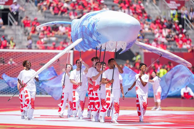 June 12, 2026, Toronto, Ciudad de Mexico, Canada: Grand Opening Ceremony in Canada during the 2026 FIFA World Cup, WM, Weltmeisterschaft, Fussball Group B match between Canada and Bosnia and Herzegovina at Toronto Stadium. on June 12, 2026 in Toronto, Canada. Toronto Canada - ZUMAe321 20260612_zsa_e321_014 Copyright: xLeonardoxRamirezx