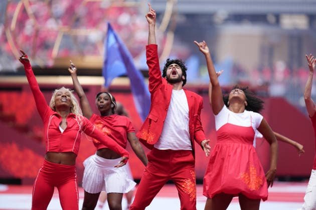 June 12, 2026, Toronto, Ciudad de Mexico, Canada: Grand Opening Ceremony in Canada during the 2026 FIFA World Cup, WM, Weltmeisterschaft, Fussball Group B match between Canada and Bosnia and Herzegovina at Toronto Stadium. on June 12, 2026 in Toronto, Canada. Toronto Canada - ZUMAe321 20260612_zsa_e321_026 Copyright: xLeonardoxRamirezx