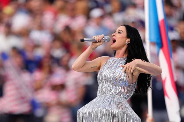 USA v Paraguay: Group D - FIFA World Cup, WM, Weltmeisterschaft, Fussball 2026 Katy Perry performs at the Opening Ceremony during the FIFA World Cup 2026 Group D match between USA and Paraguay at Los Angeles Stadium on June 12, 2026 in Los Angeles, California. Los Angeles California United States  Copyright: xJosexBretonx originalFilename:bretonhernandez-usavpara260612_npCN1.jpg