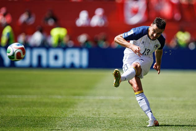 Ivan Basic seen during FIFA World Cup, WM, Weltmeisterschaft, Fussball 2026 game between national teams of Canada and Bosnia and Herzegovina (Grzegorz Wajda Ball Raw Images) Toronto BMO Field Canada Copyright: xGrzegorzxWajdax grzegorzwajda_canada_bosnia_2526_2-40