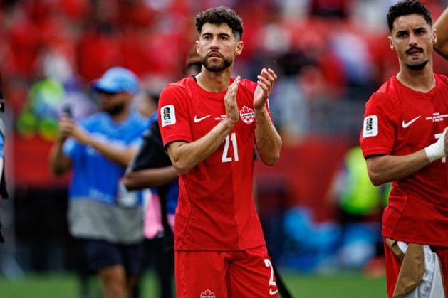 Jonathan Osorio seen during FIFA World Cup, WM, Weltmeisterschaft, Fussball 2026 game between national teams of Canada and Bosnia and Herzegovina (Grzegorz Wajda Ball Raw Images) Toronto BMO Field Canada Copyright: xGrzegorzxWajdax grzegorzwajda_canada_bosnia_2526_2-127