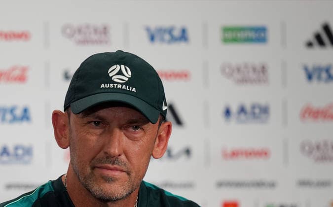Ahead of Turkiye v Australia - FIFA World Cup, WM, Weltmeisterschaft, Fussball 2026 VANCOUVER, CANADA - JUNE 12: Head coach Tony Popovic of Australia ahead of the FIFA World Cup 2026 Group D qualifiers match between Turkiye and Australia at the BC Place Stadium, in Vancouver, United States on June 12, 2026. Ercin Erturk Anadolu Vancouver Canada. Editorial use only. Please get in touch for any other usage.  Copyright: x2026xAnadoluxErcinxErturkx