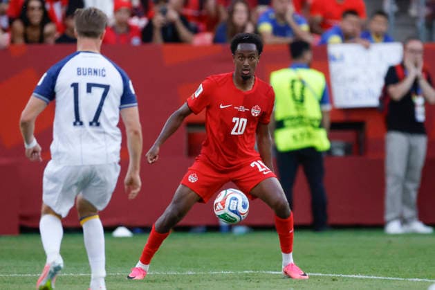 Ali Ahmed of Canada controls the ball in a Group B match of the 2026 FIFA World Cup, WM, Weltmeisterschaft, Fussball between Canada and Bosnia and Herzegovina at BMO Field in Toronto,Canada, 12 June 2026. Fifa World Cup 2026 - Group B - Canada vs Bosnia and Herzegovina ACHTUNG: NUR REDAKTIONELLE NUTZUNG  Copyright: xBienvenidoxVelascox GR5223 20260612-55020581149_1 Fifa World Cup 2026 - Group B - Canada vs Bosnia and Herzegovina !ACHTUNG: NUR REDAKTIONELLE NUTZUNG!  Copyright: xIMAGO BienvenidoxVelascox imago images 0859027022 0859027022st