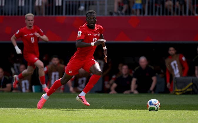 Football FIFA World Cup 2026 Preliminary Round Group B in Toronto Canada Bosnia and Herzegovina 12 06 2026 Tani Oluwaseyi Canada