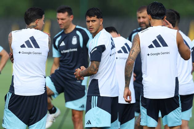 Football, FIFA World Cup 2026, Argentina national team, Training