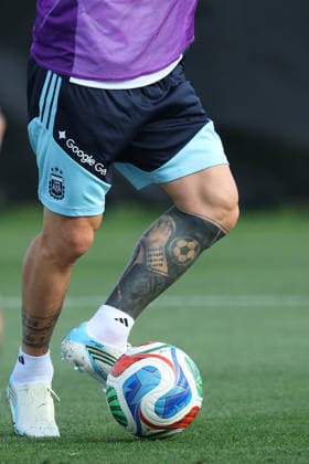 Argentina s forward Lionel Messi takes part in a training session during the 2026 FIFA World Cup football tournament at Sporting KC Training Centre in Kansas City on June 12, 2026 ¨ Photo by Alejandro PAGNI PHOTOxPHOTO KANSAS CITY UNITED STATES Copyright: xALEJANDROxPAGNIx