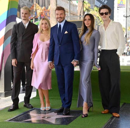 Football, David Beckham gets star on the Hollywood Walk of Fame in Los Angeles