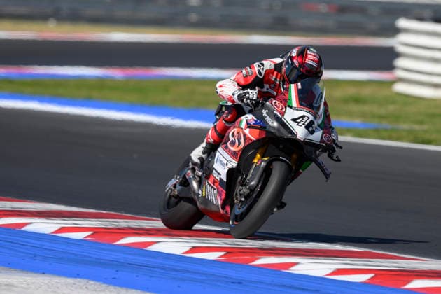 June 13, 2026, Misano Adriatico, Rimini, Italy: Thomas BRIDEWELL (GBR) riding for Superbike Advocates enters the straight after turn 6 during the third free practice session of 2026 WorldSBK Pirelli Emilia Romagna round 7 at the Misano World Circuit in Misano Adriatico (Rimini, Italy)..Credit: ZUMA Press Motorsports 2026: WorldSBK Misano: FP3  - ZUMAr158 20260613_aap_r158_023 Copyright: xRiccardoxRighettix