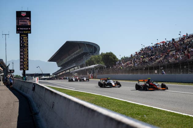 AUTO - FORMULA 3 2026 - BARCELONA 15 DELIGNY Enzo (fra), Van Amersfoort Racing, Dallara F3 2025, action during the 3rd round of the 2026 FIA Formula 3 Championship from June 12 to 14, 2026 on the Circuit de Barcelona-Catalunya, in Montmelo, Spain - MontmeloSpain  Copyright: xALBERTOxVIMERCATIx