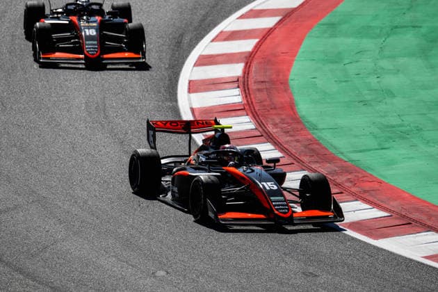AUTO - FORMULA 3 2026 - BARCELONA 15 DELIGNY Enzo (fra), Van Amersfoort Racing, Dallara F3 2025, action during the 3rd round of the 2026 FIA Formula 3 Championship from June 12 to 14, 2026 on the Circuit de Barcelona-Catalunya, in Montmelo, Spain - MontmeloSpain  Copyright: xALBERTOxVIMERCATIx