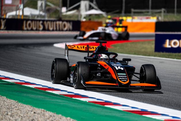 AUTO - FORMULA 3 2026 - BARCELONA 14 YAMAKOSHI Hiyu (jpn), Van Amersfoort Racing, Dallara F3 2025, action during the 3rd round of the 2026 FIA Formula 3 Championship from June 12 to 14, 2026 on the Circuit de Barcelona-Catalunya, in Montmelo, Spain - MontmeloSpain  Copyright: xALBERTOxVIMERCATIx