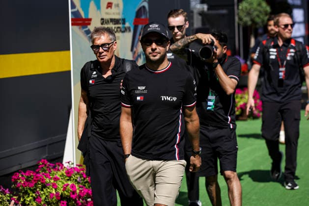 F1 - BARCELONA-CATALUNYA GRAND PRIX 2026 PEREZ Sergio (mex), Cadillac F1 Team MAC-26, portrait during the Formula 1 Barcelona-Catalunya Grand Prix 2026, 7th round of the 2026 Formula One World Championship, WM, Weltmeisterschaft from June 12 to 14, 2026 on the Circuit de Barcelona-Catalunya, in Montmelo, Spain - MontmeloSpain  Copyright: xXavixBonillax