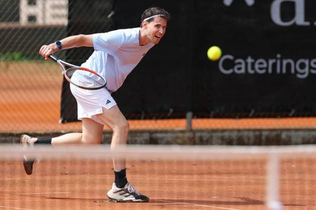 13.June. 2026 – TENNIS – Vienna Tennis Association (WTV) Final Four Dominic Thiem (AUT) plays during the match VIENNA Better Tennis Center Alt Erlaa ,Vienna Vienna Better Tennis Center Alt Erlaa AUSTRIA