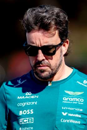 BARCELONA Formula 1 driver Fernando Alonso of Aston Martin Aramco Formula 1 Team during the Formula 1 Spain Catalonia at the Circuit de Barcelona Catalunya on June 13, 2026 in Barcelona, Spain Photo by DeFodi Images