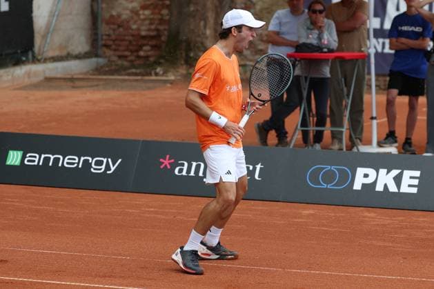 13.June. 2026 – TENNIS – Vienna Tennis Association (WTV) Final Four Noel Ladwig (GER) celebrates after point VIENNA Better Tennis Center Alt Erlaa ,Vienna Vienna Better Tennis Center Alt Erlaa AUSTRIA