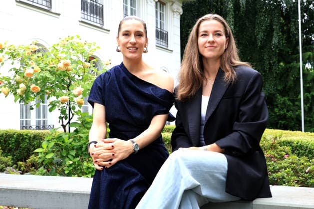 DEU, Tennis, BERLIN TENNIS OPEN 2026, 13 06 2026, Czech Embassy, Berlin, DEU, Tennis, BERLIN TENNIS OPEN 2026, in the picture Karolina Muchova, Andrea Petkovic, nordphotoxGmbHx xEngler nph00076