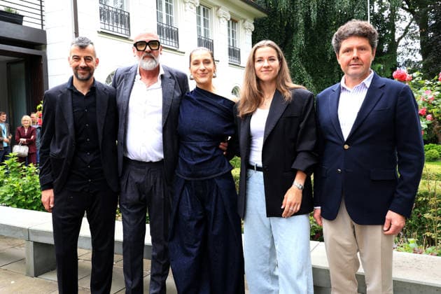 DEU, Tennis, BERLIN TENNIS OPEN 2026, 13 06 2026, Czech Embassy, Berlin, DEU, Tennis, BERLIN TENNIS OPEN 2026, in the picture Karolina Muchova, Andrea Petkovic, Markus Zoecke, organizer Vjeko Curic, Czech Ambassador S E Jiri Cistecky nordphotoxGmbHx xEngler nph00076
