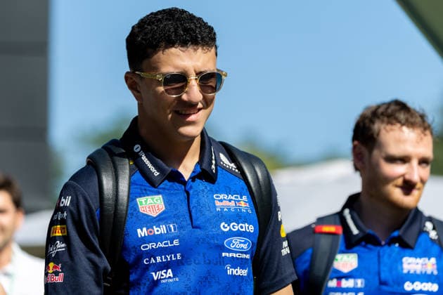 Isack Hadjar Oracle Red Bull Racing, France, 06 , ESP, Formula 1 World Championship, Grand Prix of Barcelona Catalunya, Circuit de Barcelona Catalunya, Qualifying Day, 2026 season, 13 06 2026 ESP, Formula 1 World Championship, Grand Prix of Barcelona Catalunya, Circuit de Barcelona Catalunya, Qualifying Day, 2026 season, 13 06 2026 Barcelona Copyright: xEibner-Pressefoto MarcelxFischerx EP_MFI