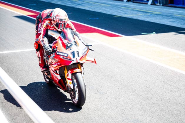IPA85639154 - Nicolo Bulega - SUPERBIKE Pirelli Emilia Romagna Round. At the Misano World Circuit Marco Simoncelli in Misano Adriatico, RN, Italy. On June 13, 2026.  Copyright: xRiccardoxSpadettoxDexPaulis IPAxSportx xx 85639154