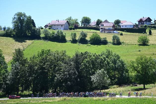 Tour Auvergne - Rhone-Alpes 2026 Stage 7 GRAND COLOMBIER, FRANCE - JUNE 13 : Illustration picture during stage 7 of the 78th edition of Tour Auvergne - Rhone-Alpes an UCI World Tour 2.UWT cycling road race stage for Men Elite of 133.6 km with start in La Bridoire and finish in Grand Colombier on June 13, 2026 in Grand Colombier, France, 13 06 2026 ( Motordriver Guy De Vuyst - Grand Colombier France  Copyright: xVincentxKalutx