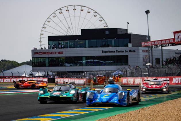 24 HEURES DU MANS 2026 - RACE - SATURDAY 007 TINCKNELL Harry (gbr), GAMBLE Tom (gbr), GUNN Ross (gbr), Aston Martin THOR Team, Aston Martin Valkyrie 007, Hypercar, 44 FLUXA Lorenzo (spa), FELBERMAYR Horst Jr (aut), FELBERMAYR Horst Felix (aut), Proton Competition, Oreca 07 Gibson 44 Pro-AM, LMP2, action during the 24 Hours of Le Mans 2026, 3rd round of the 2026 FIA World Endurance Championship, on June 13, 2026 on the Circuit des 24 Heures du Mans in Le Mans, France - Le MansFrance  Copyright: xJULIENxDELFOSSEx