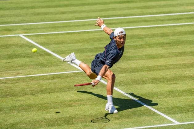Tennis, Boss Open 2026, Stuttgart, TC Weissenhof, Center Court, Shimabukuro JPN BOSS OPEN STUTTGART 2026 in Stuttgart Copyright: xspeedshotx xRalfxJustx
