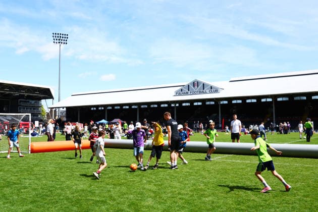 Fulham FC Picnic on the Pitch 2026. Fulham FC Picnic on the Pitch, Day One, Football, Craven Cottage, London - 13 Jun 2026London Craven Cottage United Kingdom  Copyright: xJamesxMarsh Shutterstockx 16924169bd