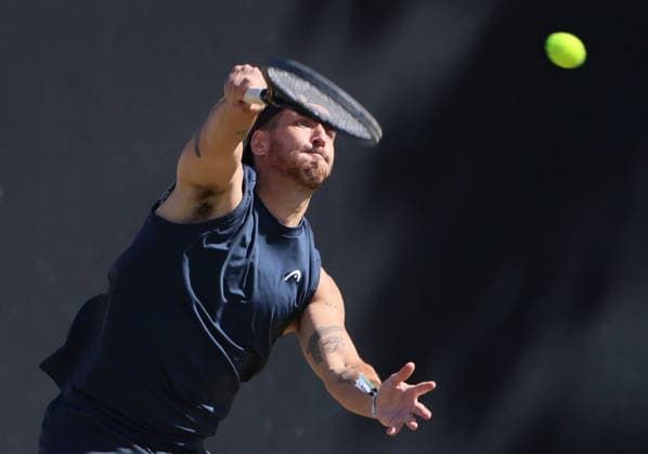 13 06 2026, Boss Open 2026, ATP Tour 250 Stuttgart, TTC Weissenhof, tennis, sport, in the picture Joshua Keller