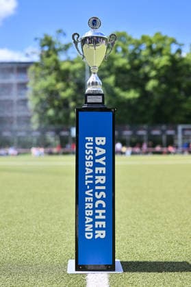 HISCOX Association Cup SC Amicitia München SpVgg Greuther Fürth 13 06 2026 MUNICH, GERMANY 13 June in the picture the BFV cup before the match between SC Amicitia München and SpVgg Greuther Fürth in the final of the HISCOX Association Cup at the sports facility of SC Amicitia Copyright: xBEAUTIFULxSPORTS Goldbergx