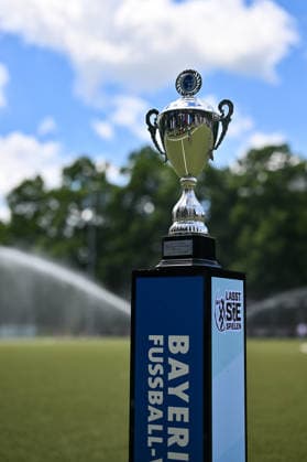 HISCOX Association Cup SC Amicitia München SpVgg Greuther Fürth 13 06 2026 MUNICH, GERMANY 13 June in the picture the BFV cup before the match between SC Amicitia München and SpVgg Greuther Fürth in the final of the HISCOX Association Cup at the sports facility of SC Amicitia Copyright: xBEAUTIFULxSPORTS Goldbergx
