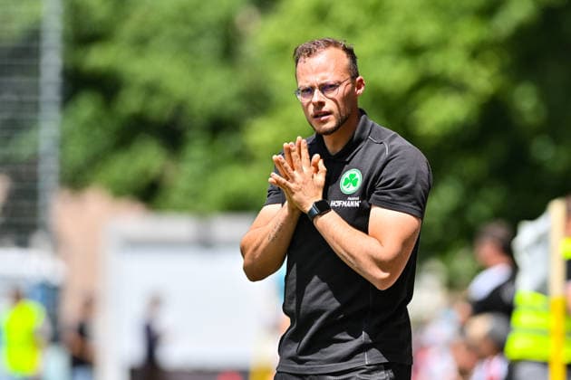 HISCOX Association Cup SC Amicitia München SpVgg Greuther Fürth 13 06 2026 MUNICH, GERMANY 13 June in the picture Felix BERNHARD Single photo cropped during the match between SC Amicitia München and SpVgg Greuther Fürth in the final of the HISCOX Association Cup at the SC Amicitia sports facility Copyright: xBEAUTIFULxSPORTS Goldbergx