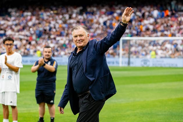 ESP Corazon Classic Match 2026 Real Madrid Leyendasv Inter Legends Jose Antonio Camacho during Corazon Classic Match 2026 between Real Madrid Leyendas v Inter Legends played at Santiago Bernabeu Stadium, Madrid on June 13, 2026 in Spain Madrid Spain Futbol Copyright: xAlbaxPachecox xAgenciaxLOFx