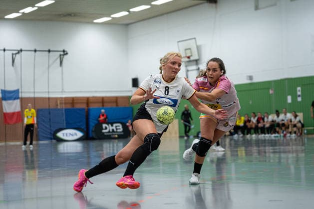 U20 Women National Team Germany GER vs U20 Women National Team Spain SPA , Handball, Four Nations Tournament, 13 6 2026, Season 2025 2026, Hannover Ruslana Litvinov Germany U20 Women, 08, plays at Buxtehuder SV in duel Hannover Sporthalle IGS Badenstedt Germany