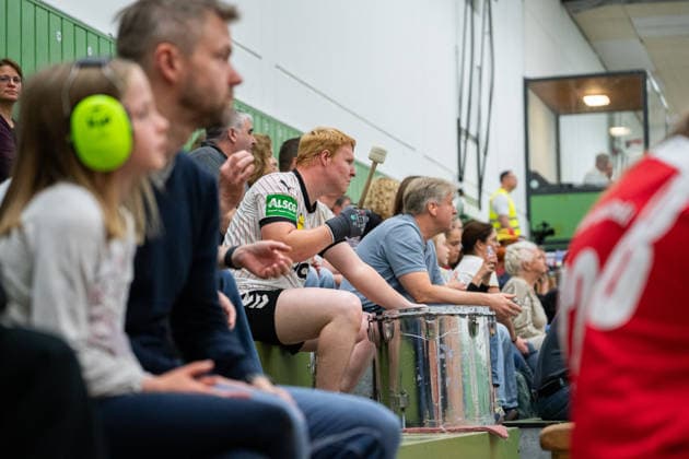 U20 Womens National Team Germany GER vs U20 Womens National Team Spain SPA , Handball, Four Nations Tournament, 13 6 2026, Season 2025 2026, Hannover A fan of the U20 Womens National Team Germany GER Hannover Sporthalle IGS Badenstedt Germany