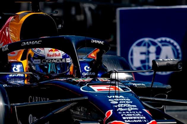 BARCELONA Formula 1 driver Max Verstappen of Oracle Red Bull Racing during the Formula 1 Spain Catalonia at the Circuit de Barcelona Catalunya on June 13, 2026 in Barcelona, Spain Photo by DeFodi Images