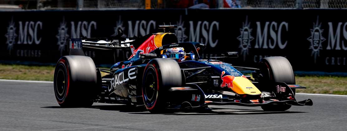 BARCELONA Formula 1 driver Max Verstappen of Oracle Red Bull Racing during the Formula 1 Spain Catalonia at the Circuit de Barcelona Catalunya on June 13, 2026 in Barcelona, Spain Photo by DeFodi Images