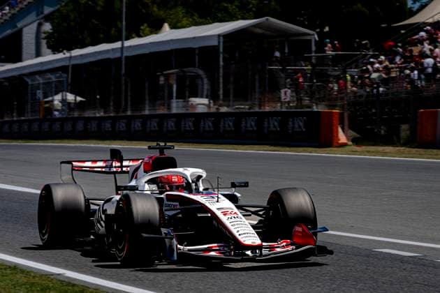 BARCELONA Formula 1 driver Esteban Ocon of TGR Haas F1 Team during the Formula 1 Spain Catalonia at the Circuit de Barcelona Catalunya on June 13, 2026 in Barcelona, Spain Photo by DeFodi Images