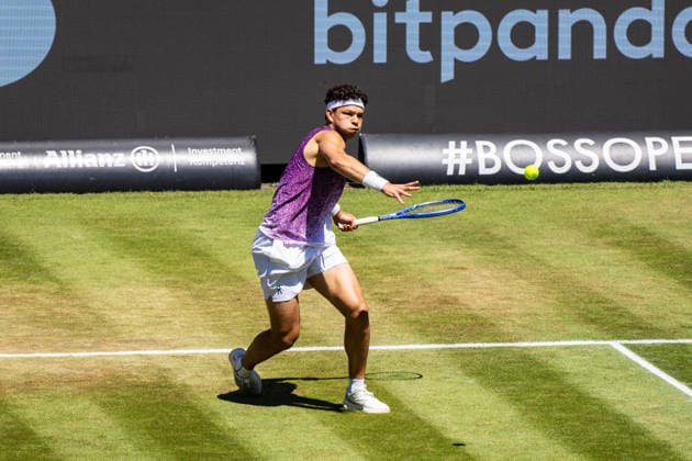13 06 26 Boss Open Stuttgart Germany, Stuttgart, 13 06 2026, Tennis, Boss Open Stuttgart Ben Shelton USA