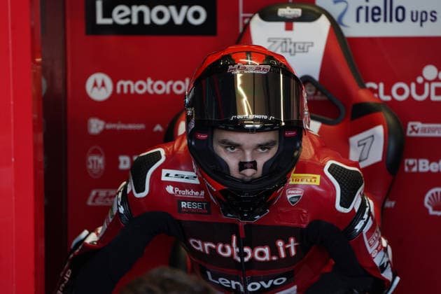 Foto Alessandro La Rocca LaPresse 13-06-2026, Misano World Circuit Marco Simoncelli Motociclismo-WSBK Fim Superbike World Championship, WM, Weltmeisterschaft Pirelli Emilia Romagna Round 12-14-June 2026 Tissot Superpole nella foto:Iker Lecuona Aruba.it Racing- Ducati- Ducati Panigale V4R Photo Alessandro La Rocca LaPresse 2025 13 june, Misano World Circuit Marco Simoncelli Sport- Motorcycling - WSBK Fim Superbike World Championship-Pirelli Emilia Romagna Round-12-14-June 2026- Tissot Superpole in the photo:Iker Lecuona Aruba.it Racing- Ducati- Ducati Panigale V4R  Copyright: xAlessandroxLaxRocca LaPressex