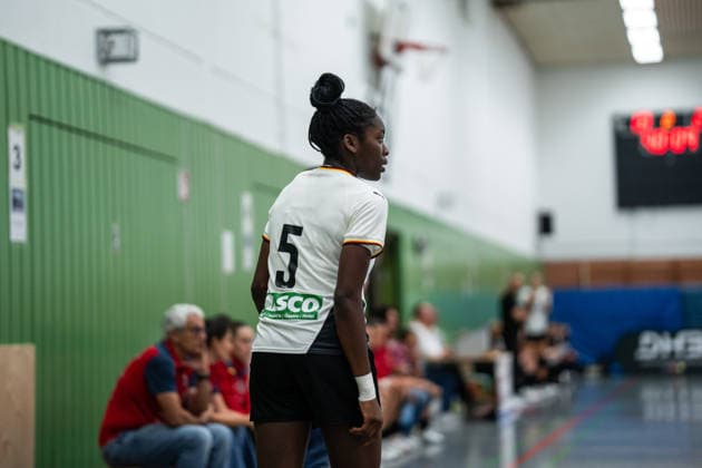 U20 Women National Team Germany GER vs U20 Women National Team Spain SPA , Handball, Four Nations Tournament, 13 6 2026, Season 2025 2026, Hannover Farrelle Njinkeu Germany U20 Women, 05, plays at HSG Blomberg Lippe Hannover Sporthalle IGS Badenstedt Germany