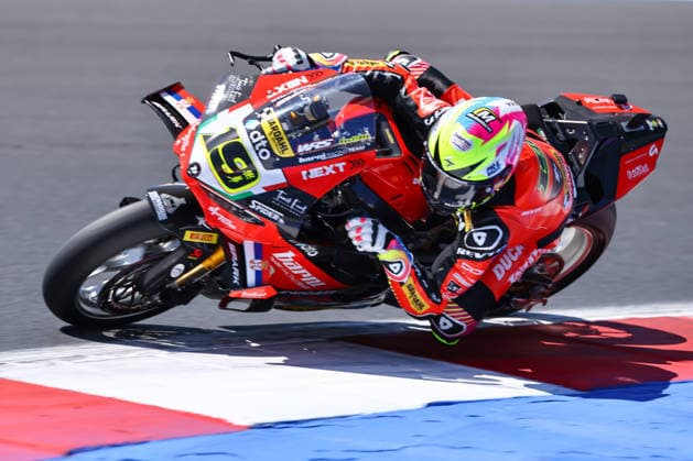 IPA85641840 - 19 Alvaro Bautista (ESP) Ducati Panigale V4R, Barni Spark Racing Team during the FIM Superbike World Championship, WM, Weltmeisterschaft Pirelli Emilia Romagna Round at the Misano World Circuit Marco Simoncelli, Misano Adriatico, Italy on June 13, 2026 during the Pirelli Emilia Romagna Round, World Superbike (SBK) race in Italy, Italy, June 13, 2026  Copyright: xValerioxOrigo IPAxSportx xx 85641840